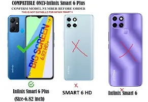 Classy Waterproof Rubber Back Cover For Infinix X6823C , Smart 6Plus-thumb3