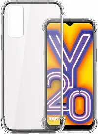 Classy Flexible Rubber Back Cover For Vivo Y20G-thumb2