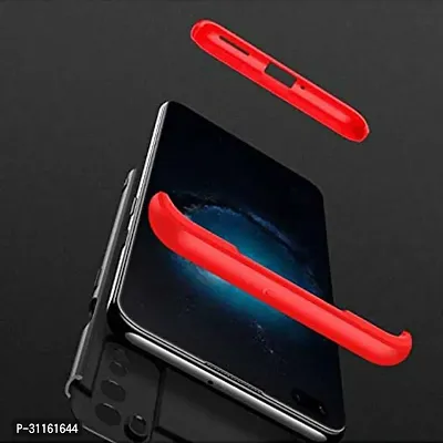 Coverblack Dual Protection Plastic Back Cover For Vivo 1804 , Vivo V11 ProRed-thumb5