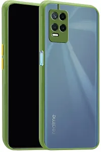 Classy Rugged Armor Polycarbonate Back Cover For Realme Rmx3081 ,Realme 8ProGuava Green-thumb1