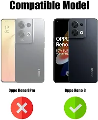 Classy Dual Protection Rubber Back Cover For Oppo Cph2359 , Reno8 5G-thumb3