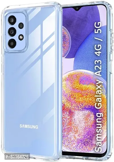 Classy Waterproof Rubber Back Cover For Samsung A23 5G,4G Sma236E-thumb0