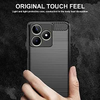 Coverblack Camera Bump Protector Rubber Back Cover For Realme C53Black-thumb4