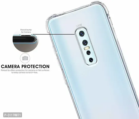 Classy Dual Protection Rubber Back Cover For Vivo V17 ProVivo 1909-thumb2