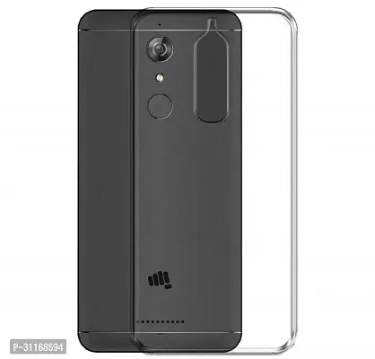 Classy Dual Protection Rubber Back Cover For Micromax Canvas Infinity Hs2Black-thumb2