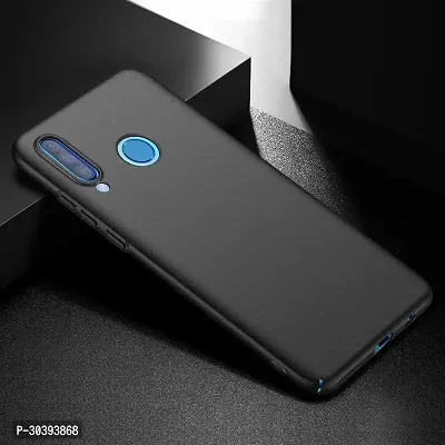 Coverblack Hybrid Tpu Rubber Back Cover For Vivo Y19Black-thumb2