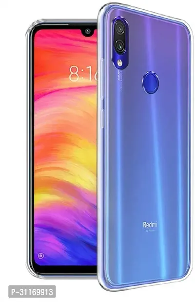 Classy Dual Protection Silicon Back Cover For Mi Redmi Note 7S-thumb2