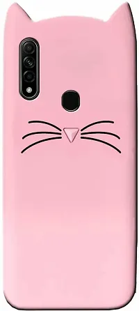 Coverblack Hybrid Tpu Silicon Back Cover For Oppo A31Baby Pink-thumb2