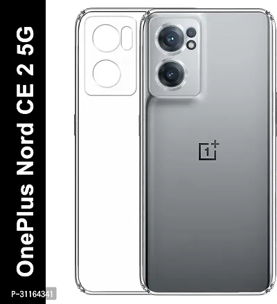 Coverblack Flexible Rubber Back Cover For Oneplus Nord Ce 2 5GTransparent-thumb0