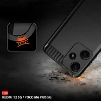 Coverblack Shock Proof Silicon Back Cover For Realme Rmx3782 , Realme_C67Black-thumb2