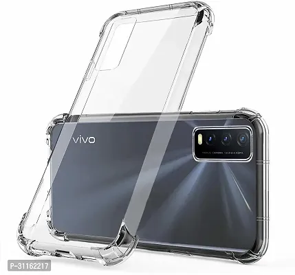 Coverblack Grip Case Rubber Back Cover For Vivo Y11S , Y12S,Y20,Y20G,Y20I,Y20STransparent Totu-thumb0