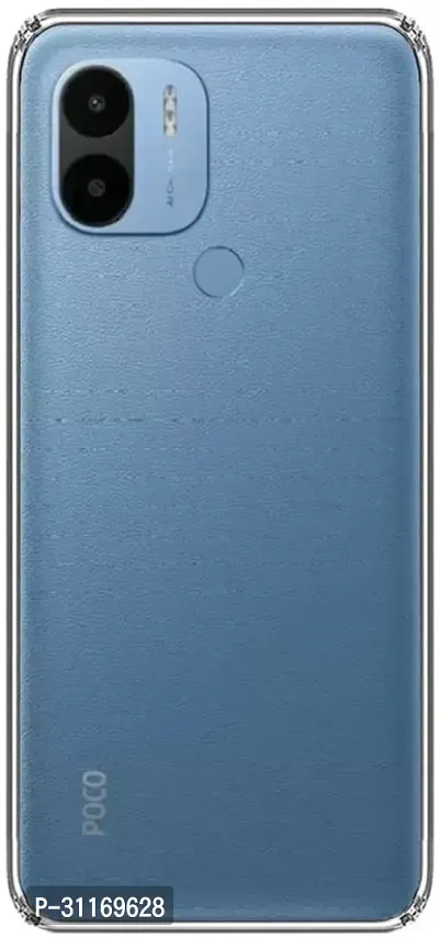 Classy Waterproof Rubber Back Cover For Redmi A2+ Mi-thumb0