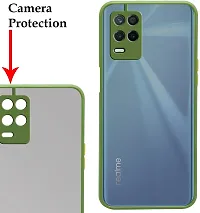 Classy Rugged Armor Polycarbonate Back Cover For Realme Rmx3081 ,Realme 8ProGuava Green-thumb3