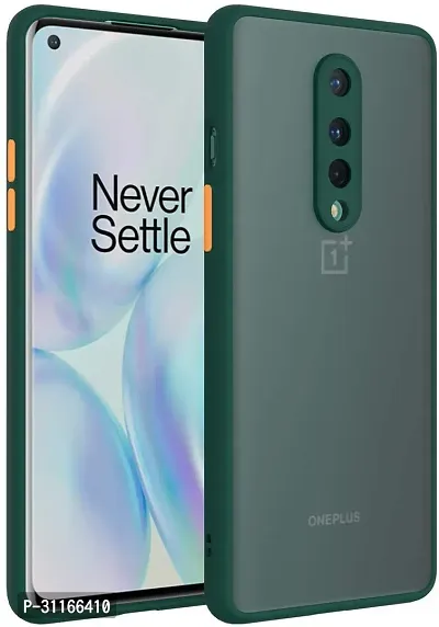 Classy Rugged Armor Polycarbonate Back Cover For Oneplus Gm1911 , 1+7 ProDark Green-thumb0