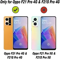 Classy Dual Protection Rubber Back Cover For Oppo Cph2363 , Oppo F21Pro 4G-thumb3