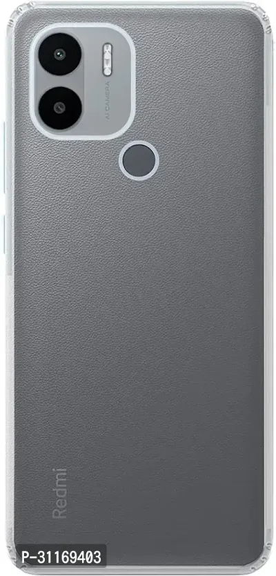 Classy Camera Bump Protector Rubber Back Cover For Redmi A2+-thumb3