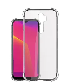 Coverblack Grip Case Rubber Back Cover For Oppo A92020Cph1937Transparent Totu-thumb1