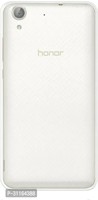 Coverblack Flexible Rubber Back Cover For Honor Holly 3Transparent-thumb2