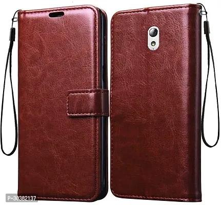 Coverblack Magnetic Case Artificial Leather Flip Cover For Lenovo Vibe P1MCherry Brown-thumb2