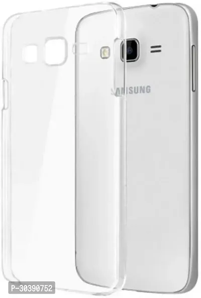 Coverblack Shock Proof Silicon Back Cover For Samsung Galaxy J7Transparent-thumb0