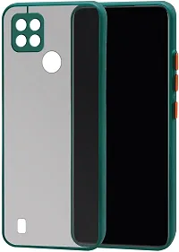 Classy Grip Case Aramid Fiber Back Cover For Realme C25YGreen-thumb3