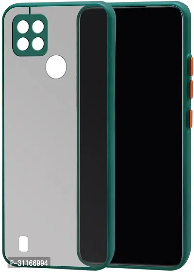 Classy Grip Case Aramid Fiber Back Cover For Realme C25YGreen-thumb4