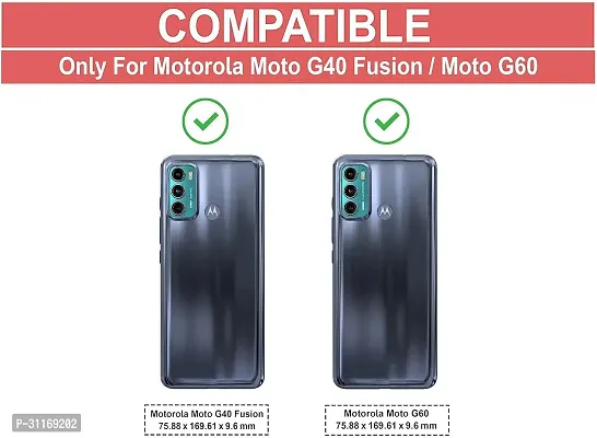 Classy Hybrid Tpu Silicon Back Cover For Motorola Moto G60-thumb3