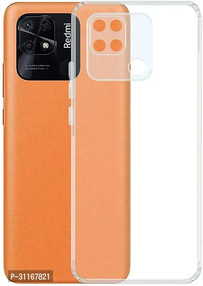 Classy Camera Bump Protector Rubber Back Cover For Redmi 10 Power-thumb2