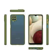 Classy Dual Protection Fiber Back Cover For Samsung M32 PrimeGuava Green-thumb1