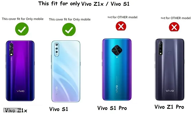 Classy Grip Case Rubber Back Cover For Vivo Z1X-thumb4