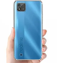 Classy Waterproof Rubber Back Cover For Realme Rmx3231 , C11 2021-thumb1