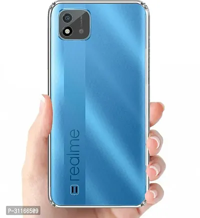 Classy Waterproof Rubber Back Cover For Realme Rmx3231 , C11 2021-thumb2