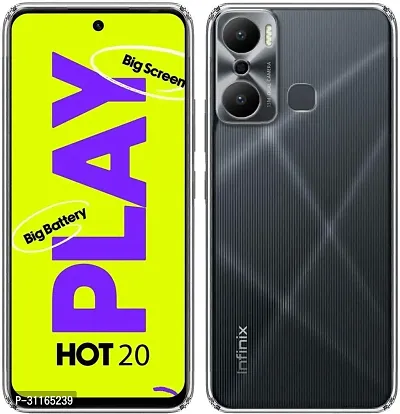 Classy Dual Protection Rubber Back Cover For Infinix X6825 , Hot 20Play