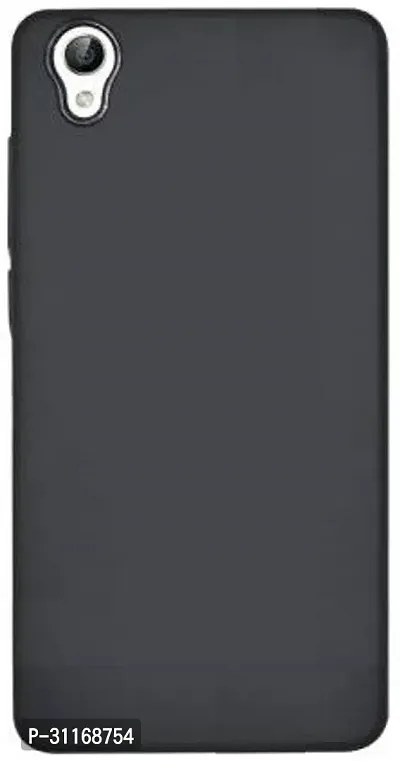 Classy Flexible Rubber Back Cover For Vivo Y51LBlack-thumb4