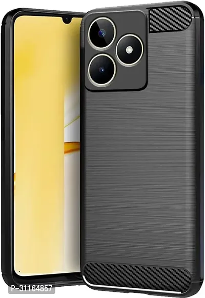 Classy Grip Case Silicon Back Cover For Realme Rmx3830 , Realme_C51Black-thumb2