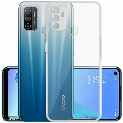 Classy Cases With Holder Silicon Back Cover For Oppo Cph2127 , Oppo A53 (4G)-thumb0