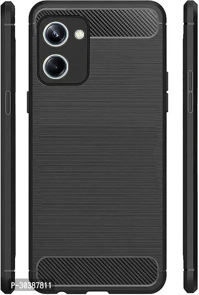 Coverblack Dual Protection Rubber Back Cover For Realme Rmx3660 , 10Pro 5GBlack-thumb0