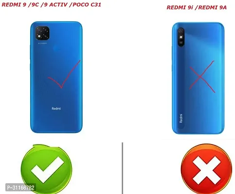 Classy Cases With Holder Rubber Back Cover For Redmi 9 Activ-thumb4