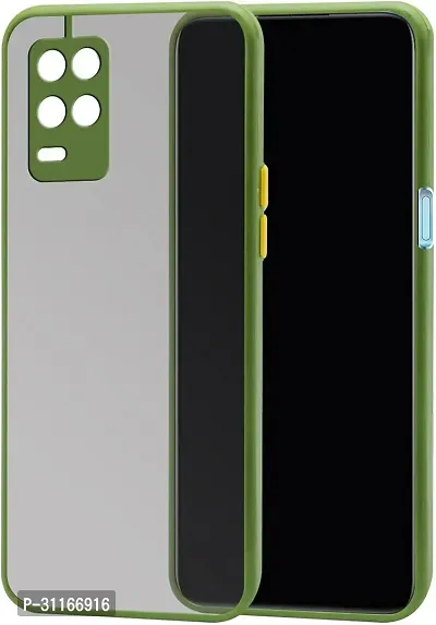 Classy Rugged Armor Polycarbonate Back Cover For Realme Rmx3081 ,Realme 8ProGuava Green-thumb5