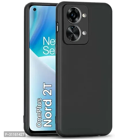 Coverblack Hybrid Tpu Rubber Back Cover For Oneplus Nord 2T 5GBlack-thumb0