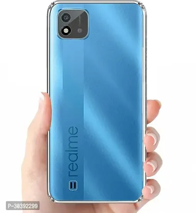 Coverblack Waterproof Rubber Back Cover For Realme Rmx3231 , C11 2021Transparent Totu-thumb2