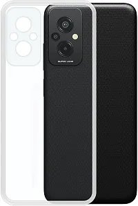 Classy Flexible Rubber Back Cover For Poco M5-thumb1