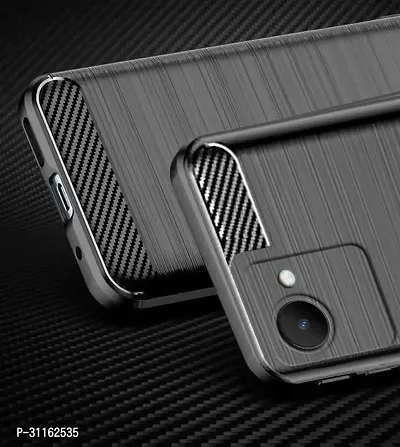 Coverblack Grip Case Rubber Back Cover For Itel A60 , Itel A60SBlack-thumb5