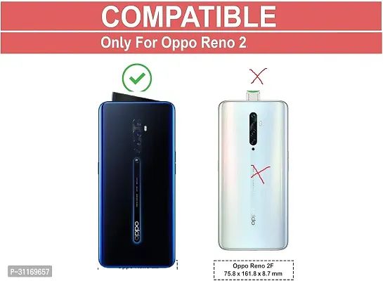 Classy Dual Protection Rubber Back Cover For Oppo Reno 2-thumb4