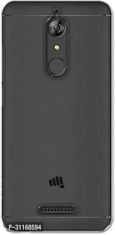 Classy Dual Protection Rubber Back Cover For Micromax Canvas Infinity Hs2Black-thumb5