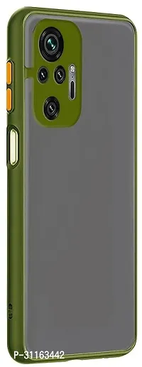 Coverblack Camera Bump Protector Polycarbonate Back Cover For Redmi Note 10 Pro MaxParrot Green-thumb0