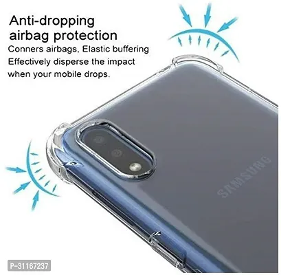 Classy Dual Protection Rubber Back Cover For Samsung Galaxy A01 2020 Edi-thumb4