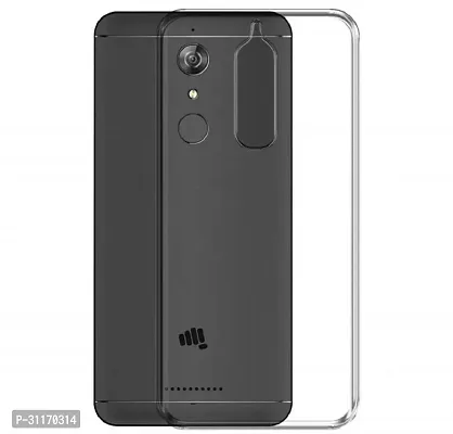 Classy Dual Protection Rubber Back Cover For Micromax Canvas Infinity Hs2Black-thumb2