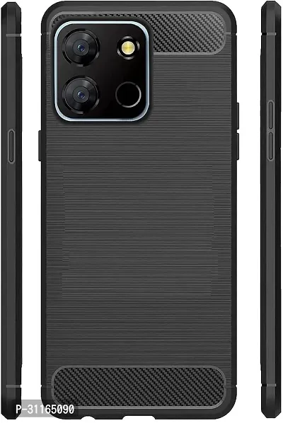 Classy Magnetic Case Rubber Back Cover For Itel A662Lm , Itel_A60SBlack-thumb2