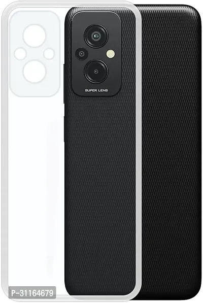 Classy Flexible Rubber Back Cover For Poco M5-thumb2